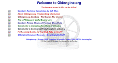 Desktop Screenshot of oldengine.org