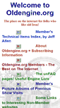 Mobile Screenshot of oldengine.org